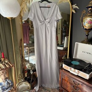 Show Me Your MuMu Silver Maxi Dress